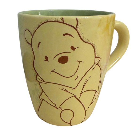 Disney Other - Winnie the Pooh Sketch Floral Disney Store Mug